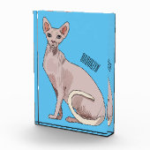 Afbeelding van de cartoon van sphynx-katten fotoblokken (Rechts)