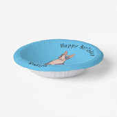 Afbeelding van de cartoon van sphynx-katten papieren kommen (Gebogen)