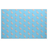 Afbeelding van de cartoon van sphynx-katten stof (Fat Quarter)