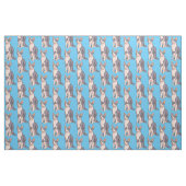 Afbeelding van de cartoon van sphynx-katten stof (Fat Quarter)