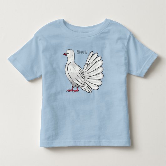 Afbeelding van de cartoon van trekduiven kinder shirts (Voorkant)