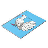 Afbeelding van de cartoon van trekduiven notitieboek (Linkerzijde)