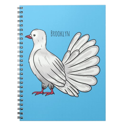 Afbeelding van de cartoon van trekduiven notitieboek (Voorkant)