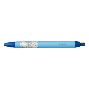 Afbeelding van de cartoon van trekduiven zwarte inkt pen