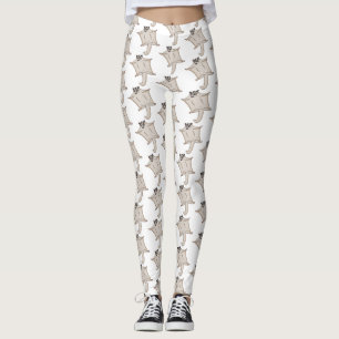 Afbeelding van de cartoon van vliegende vliegende  leggings