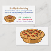 Afbeelding van de cartoon visitekaartje (Voorkant / Achterkant)