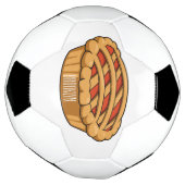 Afbeelding van de cartoon voetbal (Gedraaid)