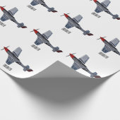 Afbeelding van de cartoon voor brandweerbommen cadeaupapier (Hoek)