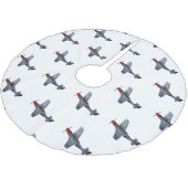 Afbeelding van de cartoon voor brandweerbommen kerstboom rok (Gekanteld)