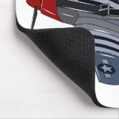 Afbeelding van de cartoon voor brandweerbommen muismat (Hoek)