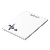 Afbeelding van de cartoon voor brandweerbommen notitieblok (Linkerzijde)