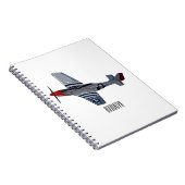 Afbeelding van de cartoon voor brandweerbommen notitieboek (Rechterzijde)