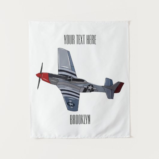 Afbeelding van de cartoon voor brandweerbommen wandkleed (Voorkant)