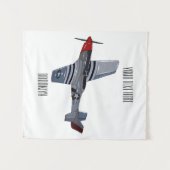 Afbeelding van de cartoon voor brandweerbommen wandkleed (Voorkant (horizontaal))