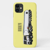 Afbeelding van de cartoon voor tankerbrandstof Case-Mate iPhone case (Achterkant)