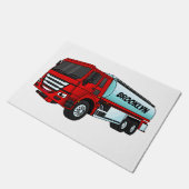 Afbeelding van de cartoon voor tankerbrandstof deurmat (Schuin)