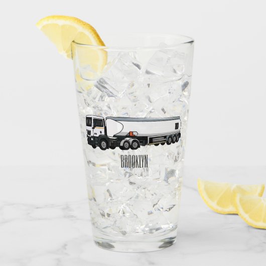 Afbeelding van de cartoon voor tankerbrandstof glas (Voorkant ijs)