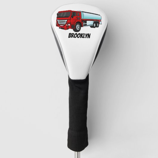 Afbeelding van de cartoon voor tankerbrandstof golfheadcover (Voorkant)