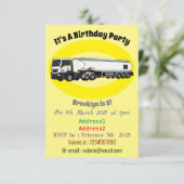 Afbeelding van de cartoon voor tankerbrandstof kaart (Staand voorkant)