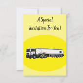 Afbeelding van de cartoon voor tankerbrandstof kaart (Achterkant)