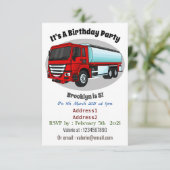 Afbeelding van de cartoon voor tankerbrandstof kaart (Staand voorkant)