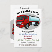 Afbeelding van de cartoon voor tankerbrandstof kaart (Voorkant / Achterkant)