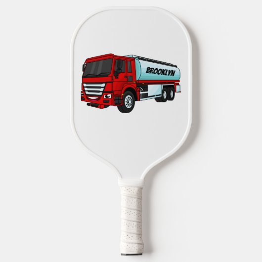 Afbeelding van de cartoon voor tankerbrandstof pickleball paddle (Voorkant)