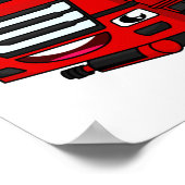 Afbeelding van de cartoon voor tankerbrandstof poster (Hoek)