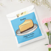 Afbeelding van de Cheesecake-cartoon Bedankzakje (Gezegeld)