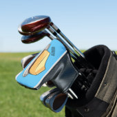 Afbeelding van de Cheesecake-cartoon Golfheadcover (Insitu)