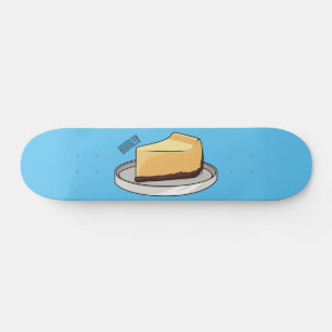 Afbeelding van de Cheesecake-cartoon Persoonlijk Skateboard