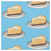 Afbeelding van de Cheesecake-cartoon Stof (Close Up)