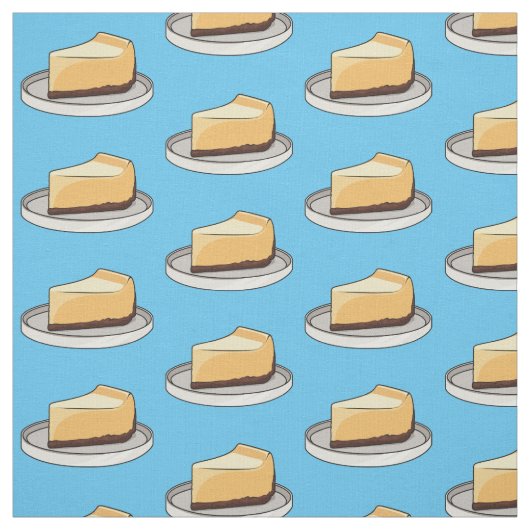 Afbeelding van de Cheesecake-cartoon Stof (Swatch)