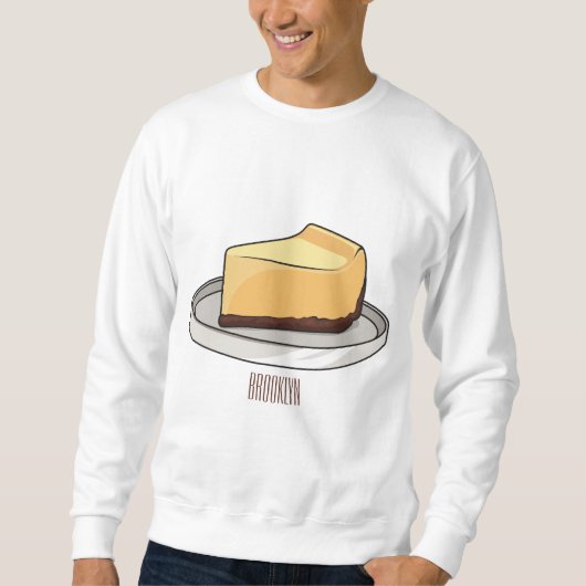 Afbeelding van de Cheesecake-cartoon Trui (Voorkant)