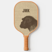  afbeelding van de chimpansee Persoonlijk Pickleball Paddle (Voorkant)