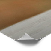 Afbeelding van de Chipmunk met de Latte Coffee Cup Poster (Hoek)