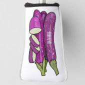 Afbeelding van de eierplant-cartoon golfheadcover (Draai 90)