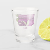 Afbeelding van de eierplant-cartoon shot glas (Achterkant)