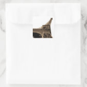 afbeelding van de Eiffeltoren Vierkante Sticker (Tas)