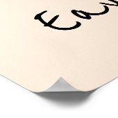 Afbeelding van de Franse parfum-mode Eau de parfum Poster (Hoek)