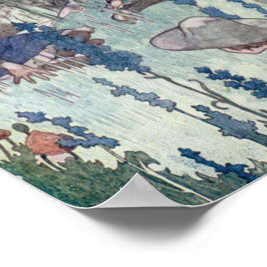  afbeelding van de geheime tuin poster (Hoek)