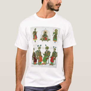 Afbeelding van de Georgische Goudiar, bord 45 uit  T-shirt