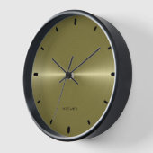 Afbeelding van de glans van de metalen textielklok (Hoek)