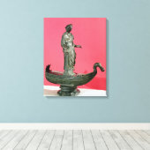 Afbeelding van de Goddess Sequana Canvas Afdruk (Insitu (Houten vloer))