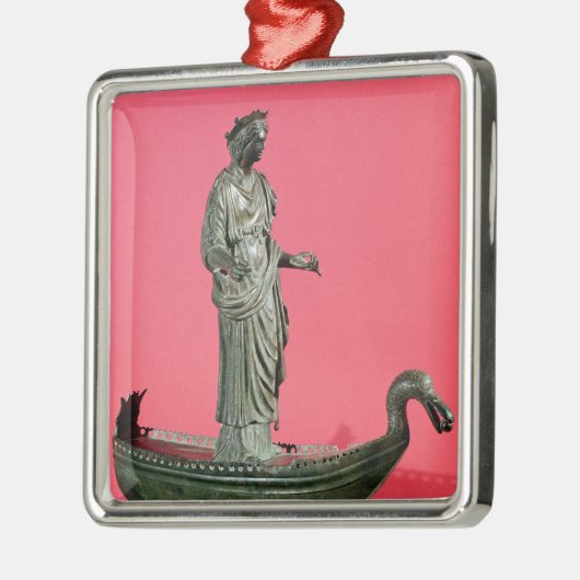 Afbeelding van de Goddess Sequana Metalen Ornament (Links)