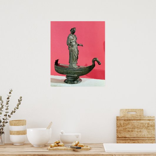 Afbeelding van de Goddess Sequana Poster (Keuken)