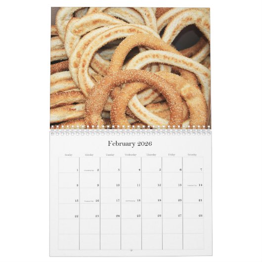 Afbeelding van de Griekse kalender (Feb 2026)