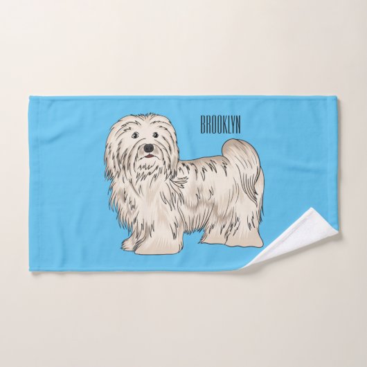 Afbeelding van de Havanese cartoon Bad Handdoek (Handdoek)