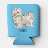 Afbeelding van de Havanese cartoon Blikjeskoeler (Achterkant)