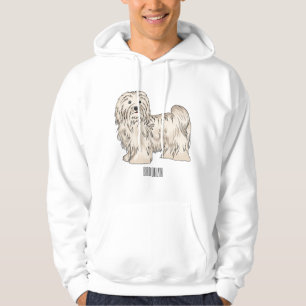 Afbeelding van de Havanese cartoon Hoodie